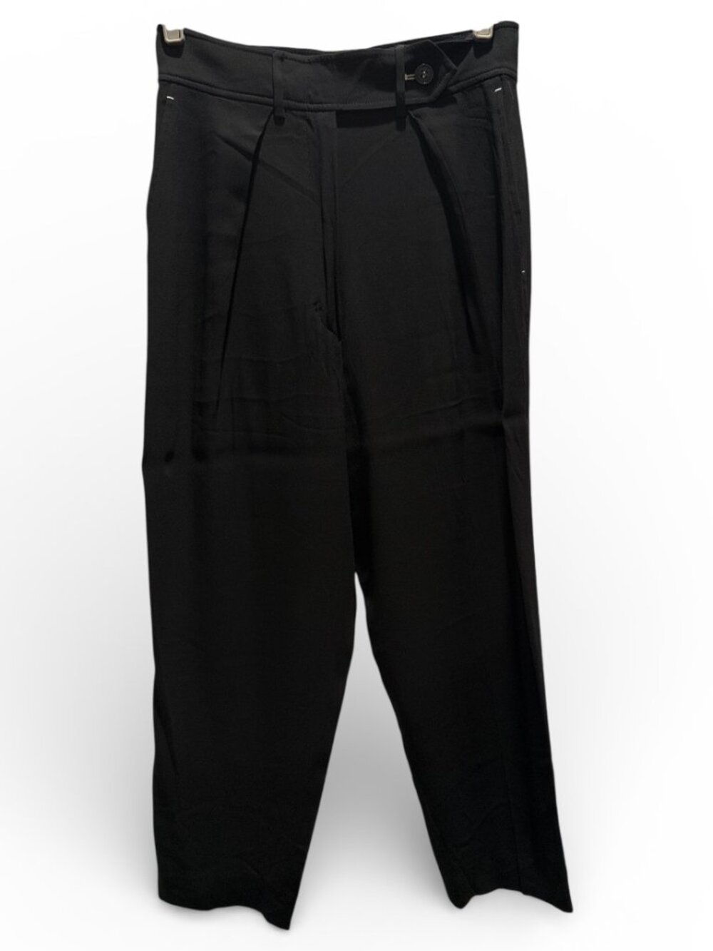Sportmax Black Tailored Trousers – FW 2012 Era – Relaxed Fit – Italy